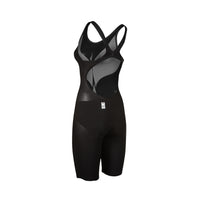 Arena Women's Open-Back Powerskin Carbon Air2 Kneeskin - Black / Gold