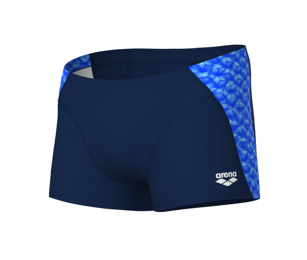 Arena MONOGRAM SWIM Short - Men's Swimwear - Navy / Blue Multi (750)