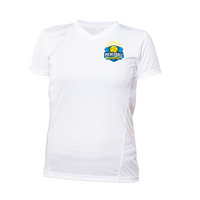 Women's Short Sleeve Technical Underwear - White