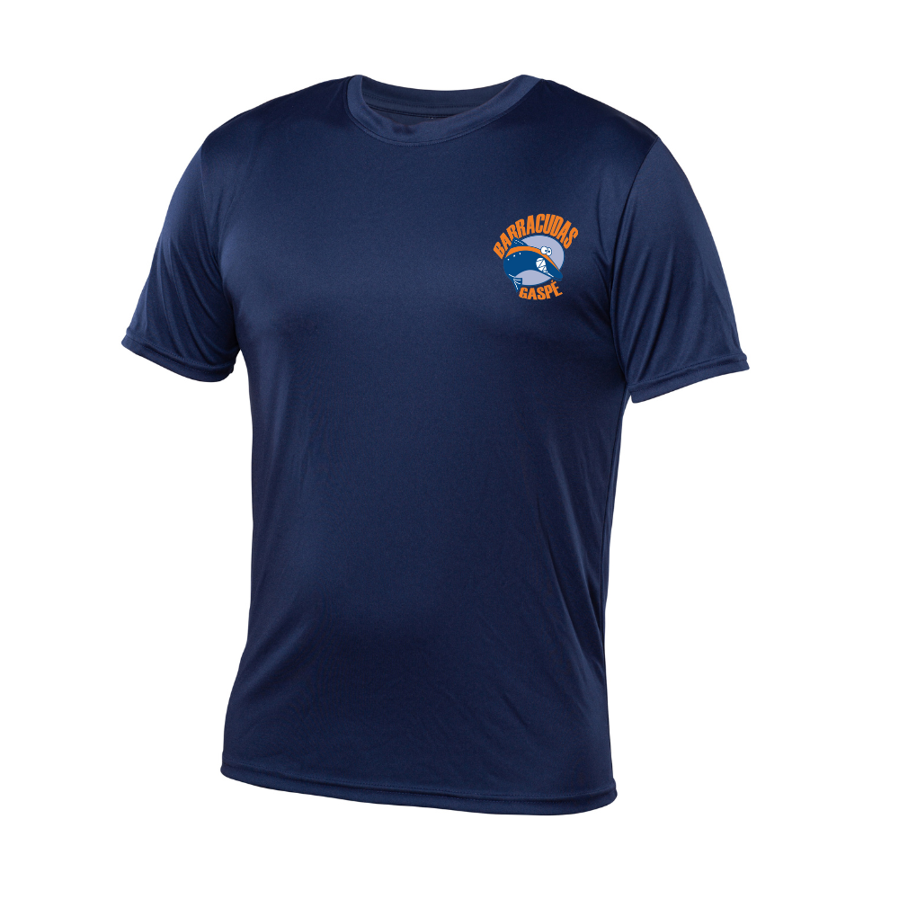 Barracudas - Chandail technique à manches courtes - Homme - Marine