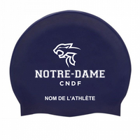 CNDF - Casques de bain en silicone personnalisés - Marine