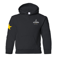 Otaries - Chandail molleton à capuchon (Kangourou/Hoodie) - Juvénile - Noir