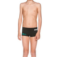 Capitale Natation - Arena SWIM SHORT (squared) - Maillot de bain pour garçons - Noir