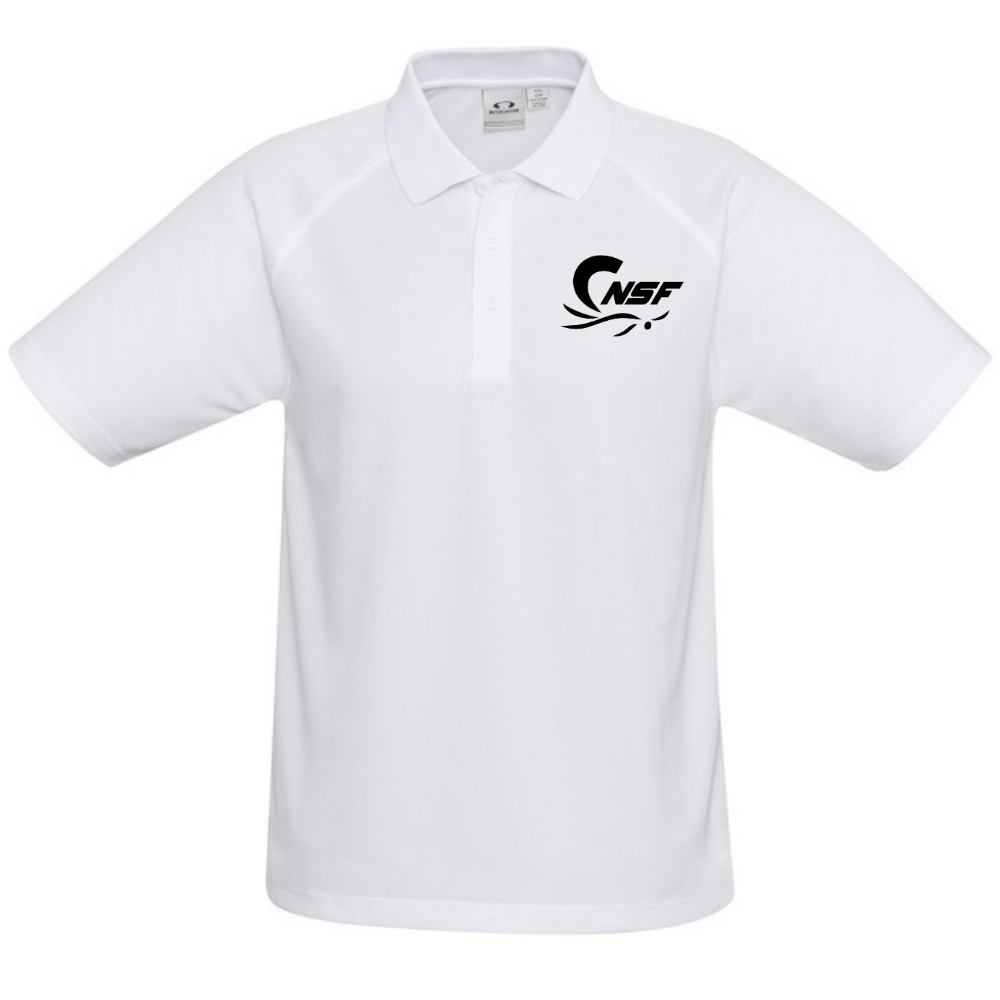 CNSF - Polo - Masculin - Entraîneur - Blanc