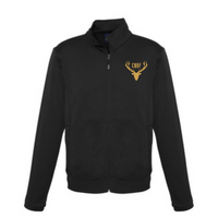 CNBF - Veste sportive avec fermeture éclair - Chevreuil - Tailles juvéniles - Noir