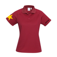 Otaries - Polo pour officiel - Féminin - Rouge