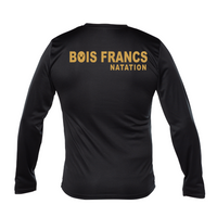 CNBF - Chandail technique, à manches longues - Chevreuil - Masculin - Noir