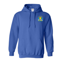 Pickleball Boucherville - Chandail molleton à capuchon (Kangourou/Hoodie) - Adulte - Royal