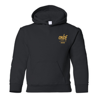 CNBF - Chandail molleton à capuchon (Kangourou/Hoodie) - Juvénile - Noir