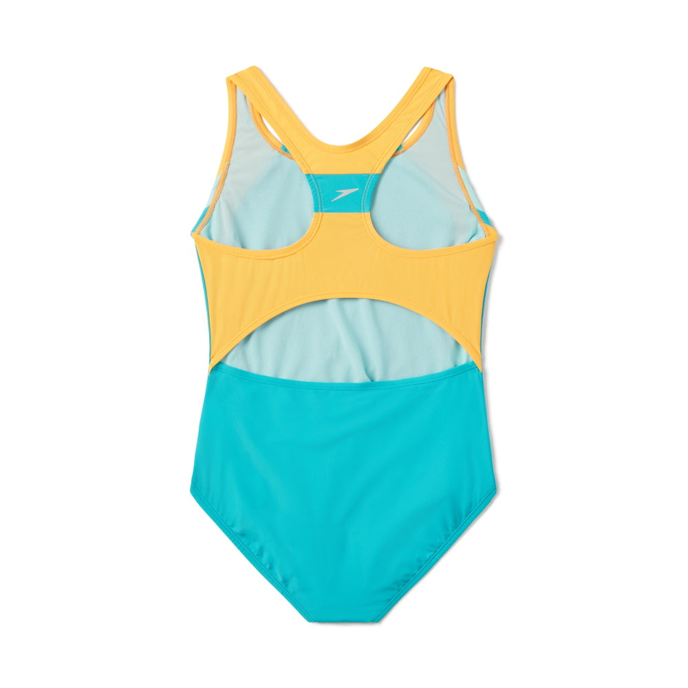 Speedo Infinity Splice - Girl's Swimwear - SCUBA BLUE (440)