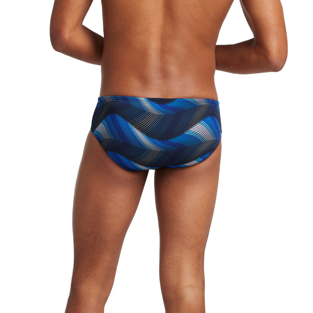 Speedo Brief PRECISION Endurance+ - Printed Men's Training Swimwear - Royal Blue