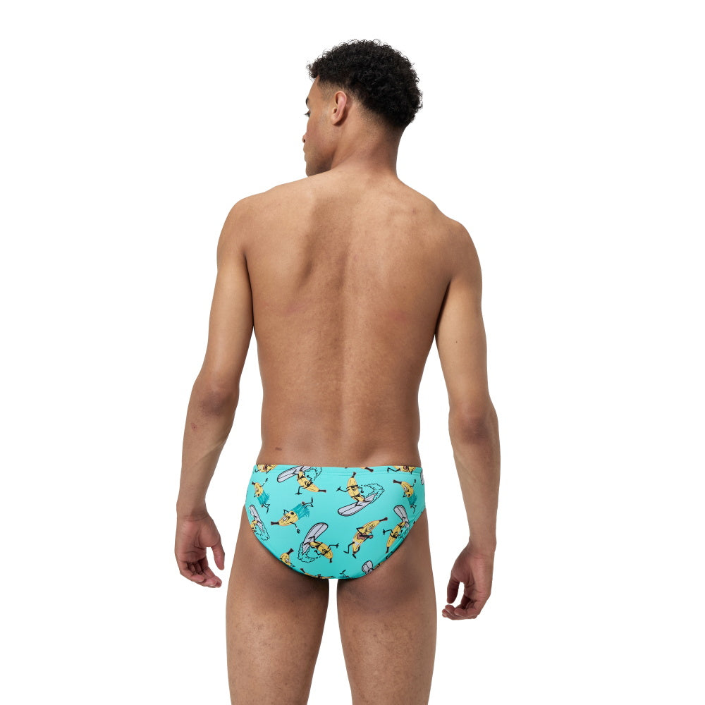 Speedo ONE BRIEF PRINTED - Brief Endurance Printed - Men's Training Swimwear - FUN BUNCH ARTIC GLASS