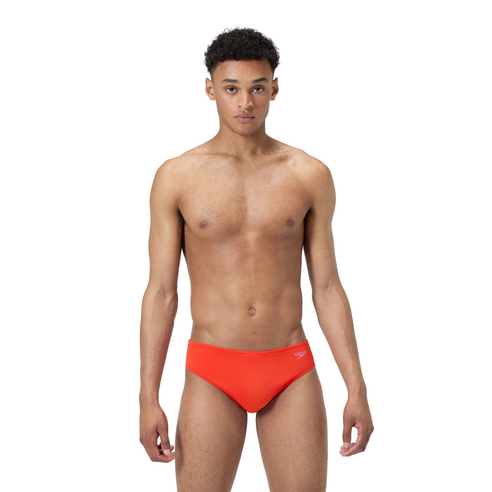 Speedo ONE BRIEF SOLID - Brief Endurance - Men's Training Swimwear - RED GINGER