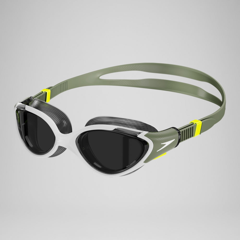 Speedo - BIO FUSE 2.0 - Lunettes de natation POLARISÉES pour entraînement - Profil étroit
