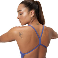 Speedo V-BACK Endurance - Solid - Maillot d’entraînement pour femmes - HAPUNA BLUE