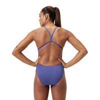 Speedo V-BACK Endurance - Solid - Maillot d’entraînement pour femmes - HAPUNA BLUE