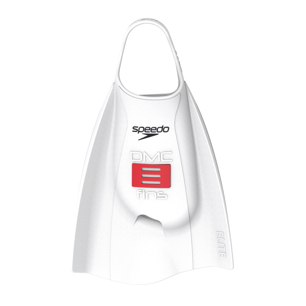 Speedo DMC - Palmes ELITE - Palmes de performance - Blanches