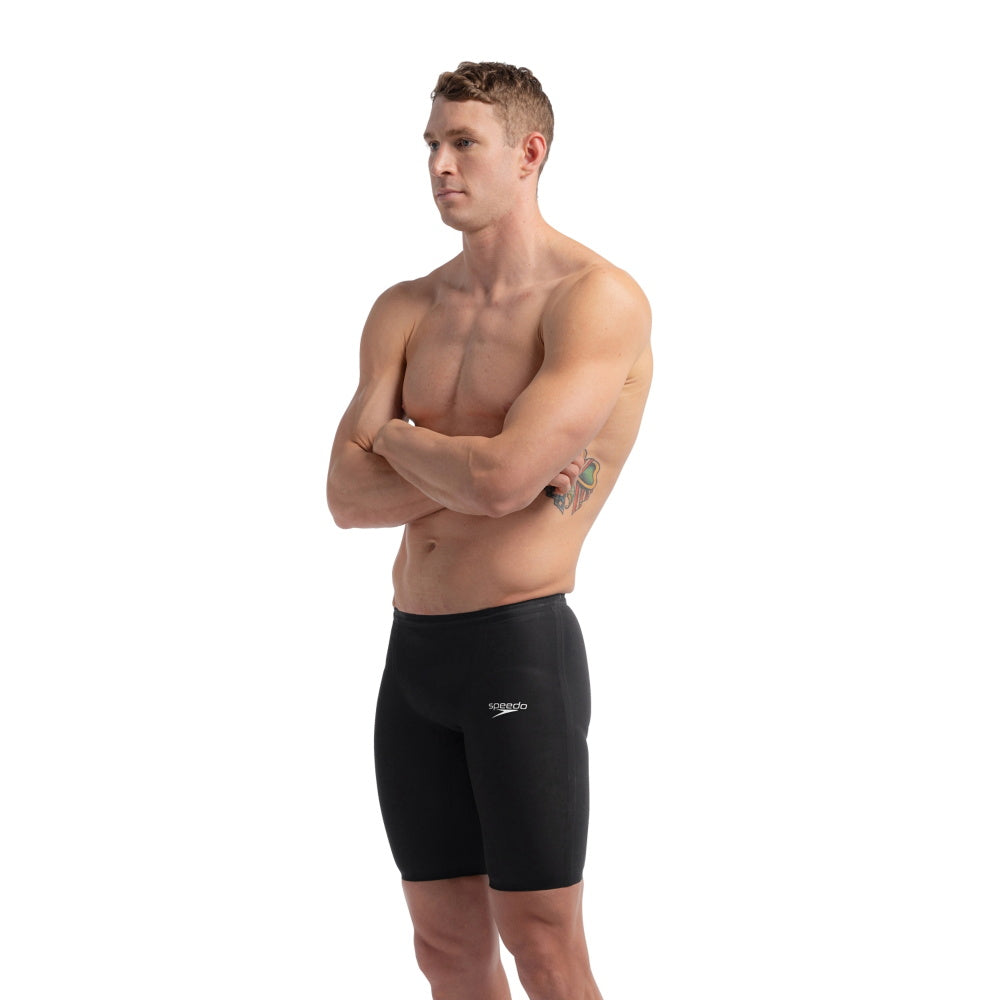 SPEEDO LZR PURE VALOR 2.0 JAMMER  – Men’s Performance Swimwear – Black