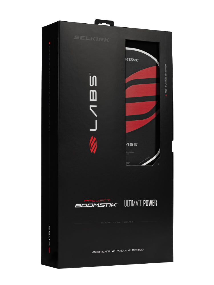 Selkirk LABS PROJECT BOOMSTIK - Elongated - Raquette de pickleball