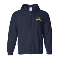 CSLA - Veste molleton à capuchon avec zip - Adulte - Marine