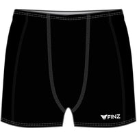 FINZ Square Leg Splice Panel - Men's Swimwear - Black