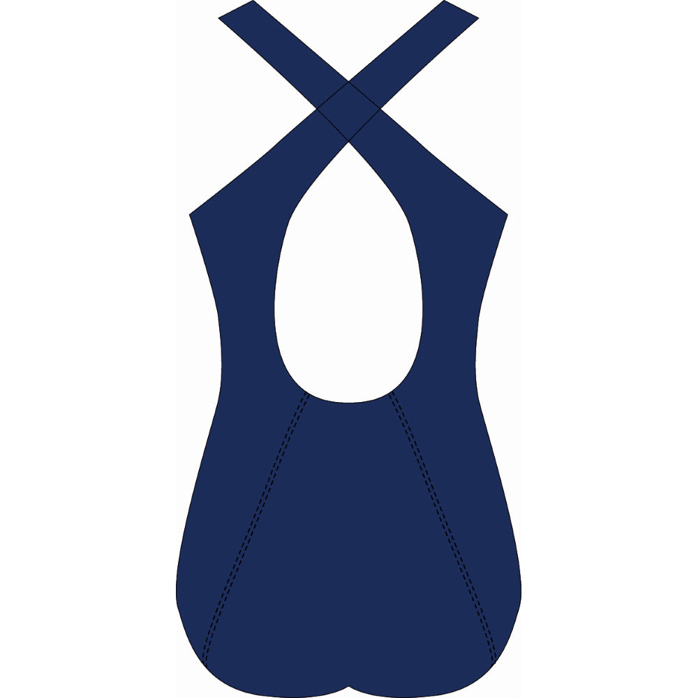 FINZ - Dos croisé Cross Over Back - Maillot pour dames - Marine (NY)
