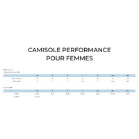 Camisole performance pour femmes - Noir