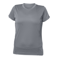 Short Sleeve Technical Sweater - Lady - Black