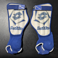 Lotto Netto Guard - Soccer Player Shin Guards - White / Navy