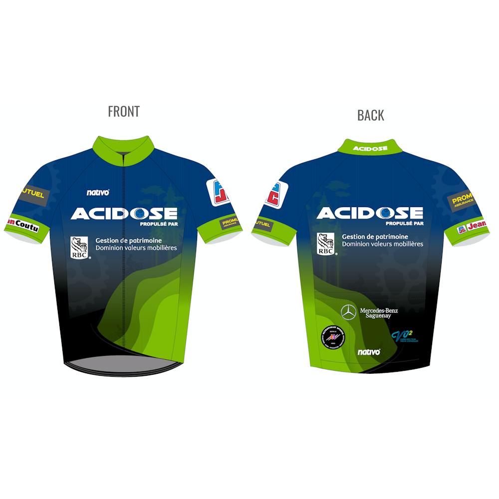 Nativo - Sport - Short Sleeve Cycling Jersey - Acidose - FINAL SALE