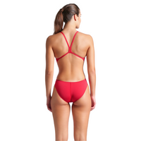 Arena Light Tech High - Women's Training Swimwear - Red
