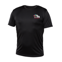 Triathlon Rive-Nord - Chandail technique à manches courtes - Homme - Noir