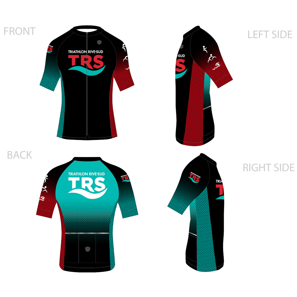 Triathlon Rive-Sud - Nativo - Premium - Short Sleeve Cycling Jersey