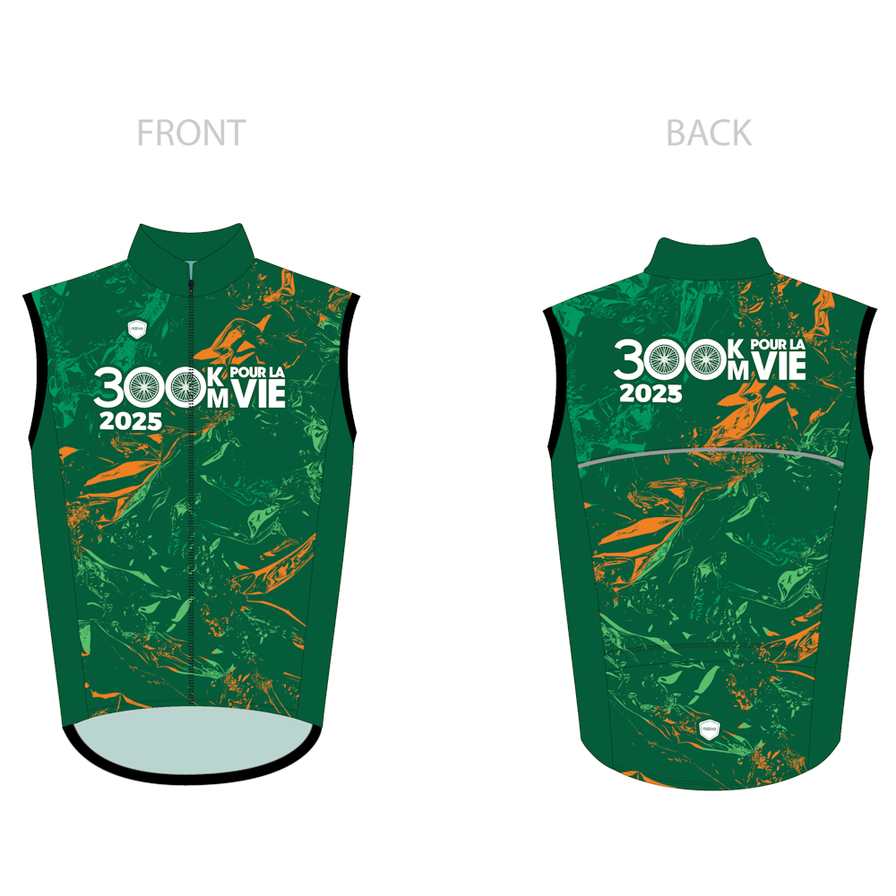 300 km pour la VIE - Vest - Nativo - Sleeveless Cycling Windbreaker