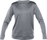 Men's Long Sleeve Technical Underwear - Black