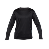 Men's Long Sleeve Technical Underwear - Black