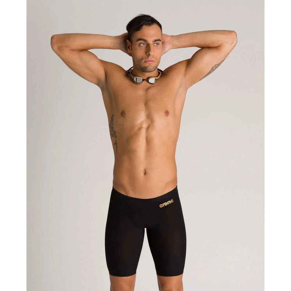 Arena PowerSkin Carbon Air2 Jammer - SKIN - Maillot Performance pour homme – Noir / Or
