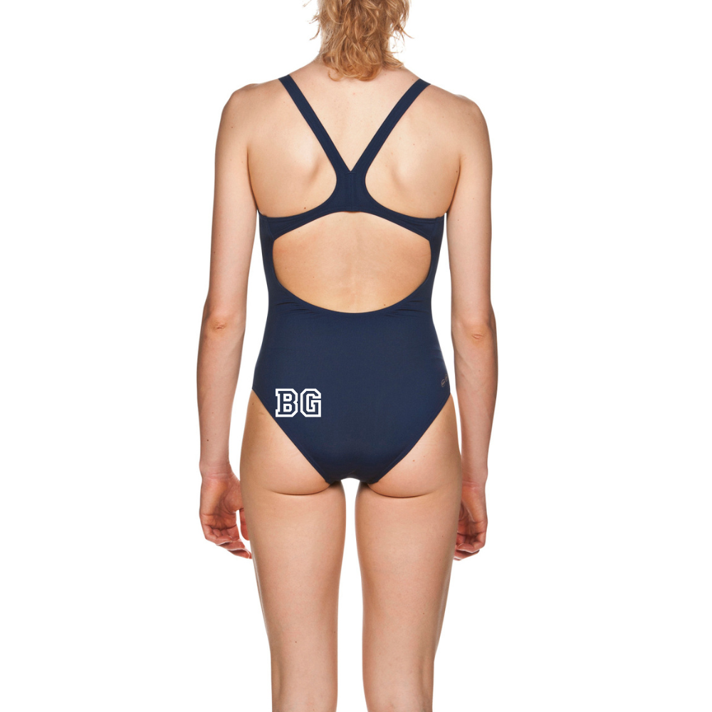 Barracudas - Arena Swim Pro - Maillot d'entraînement pour femmes - Marine