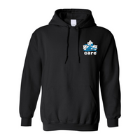 CARE - Chandail molleton à capuchon (Kangourou/Hoodie) - Adulte - Noir