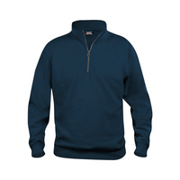 Coton ouaté à Demi-Zip Unisexe - Marine