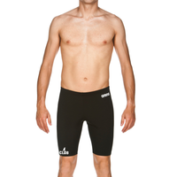 a man with no shirt wearing a black underwear