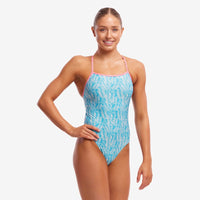FUNKITA - TIE ME TIGHT - One-piece - Maillot d'entraînement pour femmes - PALM STAR
