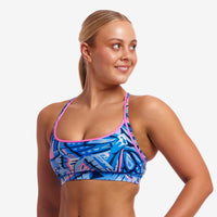 Funkita - Lady Sports Top - Women's Bikini Top - SOARING HI