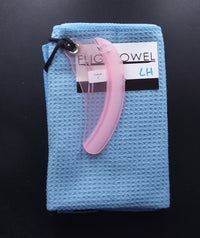 FlighTowel - Serviette d'entrainement de DiscGolf - Joueurs GAUCHERS