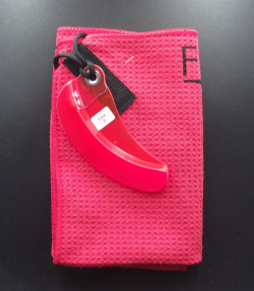 FlighTowel - Serviette d'entrainement de DiscGolf - Joueurs DROITIERS