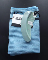 FlighTowel - Serviette d'entrainement de DiscGolf - Joueurs DROITIERS