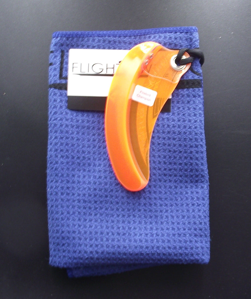 FlighTowel - Serviette d'entrainement de DiscGolf - Joueurs DROITIERS