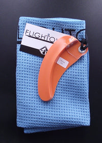 FlighTowel - Serviette d'entrainement de DiscGolf - Joueurs DROITIERS