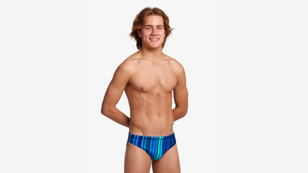 FUNKY Classic Brief - Men's Training Swimwear - Beam Bars
