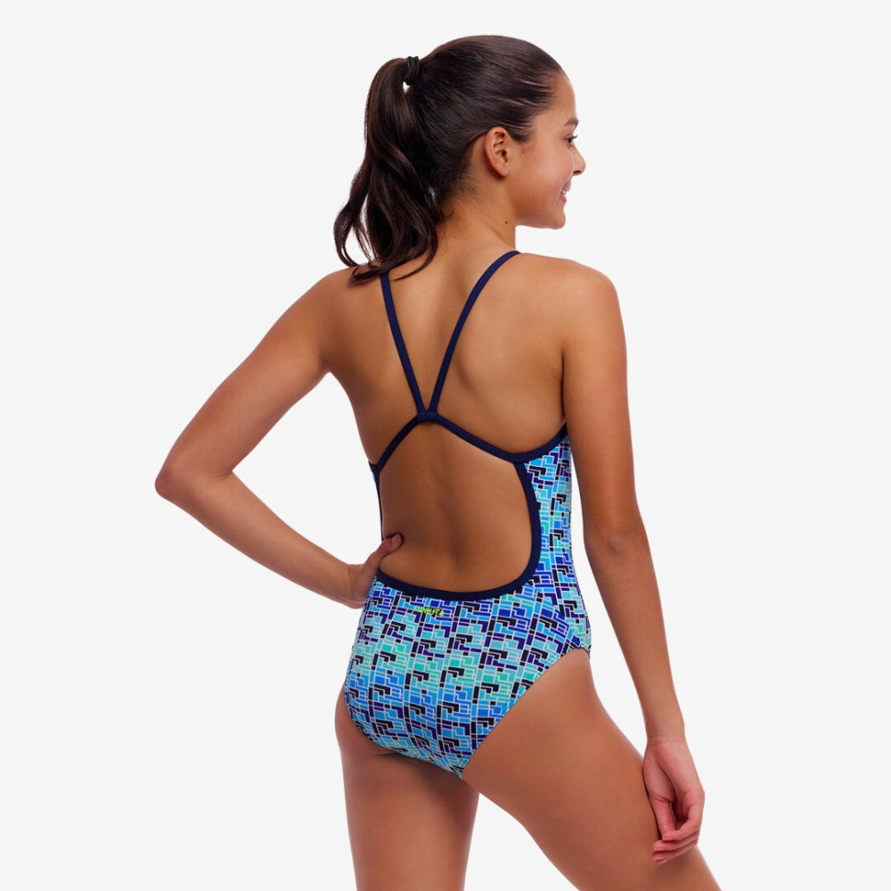 FUNKITA ECO Single Strap - Maillot d'entraînement pour filles - JACK STACK